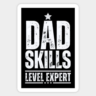 Dad Skills Level Expert Magnet